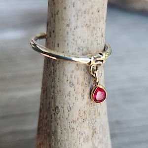 Two tone stacking ring,solid 9ct/9k gold and sterling silver,mixed metal ring,thin stacker ring,