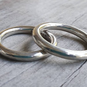 stacking halo ring,925 sterling silver,2 or 2.5 mm round band,handmade,boho,goddess,wedding