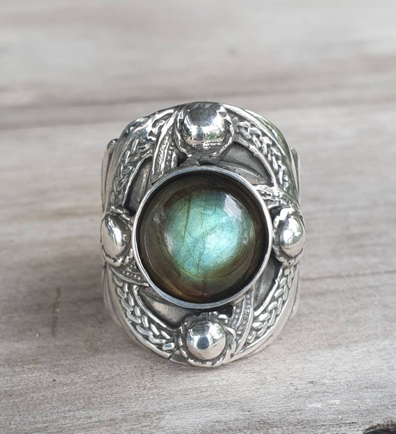 Labradorite Tribal Shield Pedant Labradorite Tribal Shield Pedant