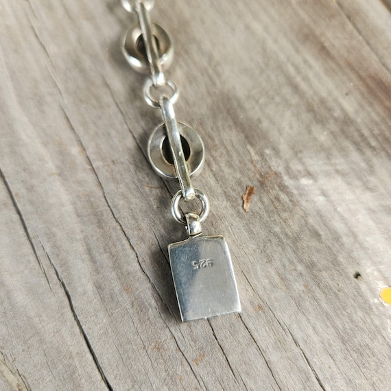 Solid silver bracelet,sterling silver,handmade,un… - image 6