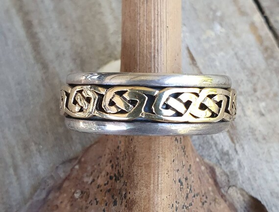 Celtic spinner best sale ring