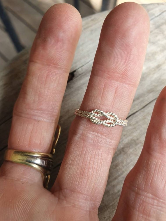 Reef knot deals ring