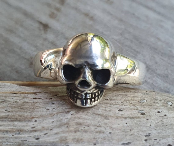 Ross-Simons 0.50 ct. t.w. Black and White Diamond Skull Ring in Sterling  Silver, Women's, Adult - Walmart.com