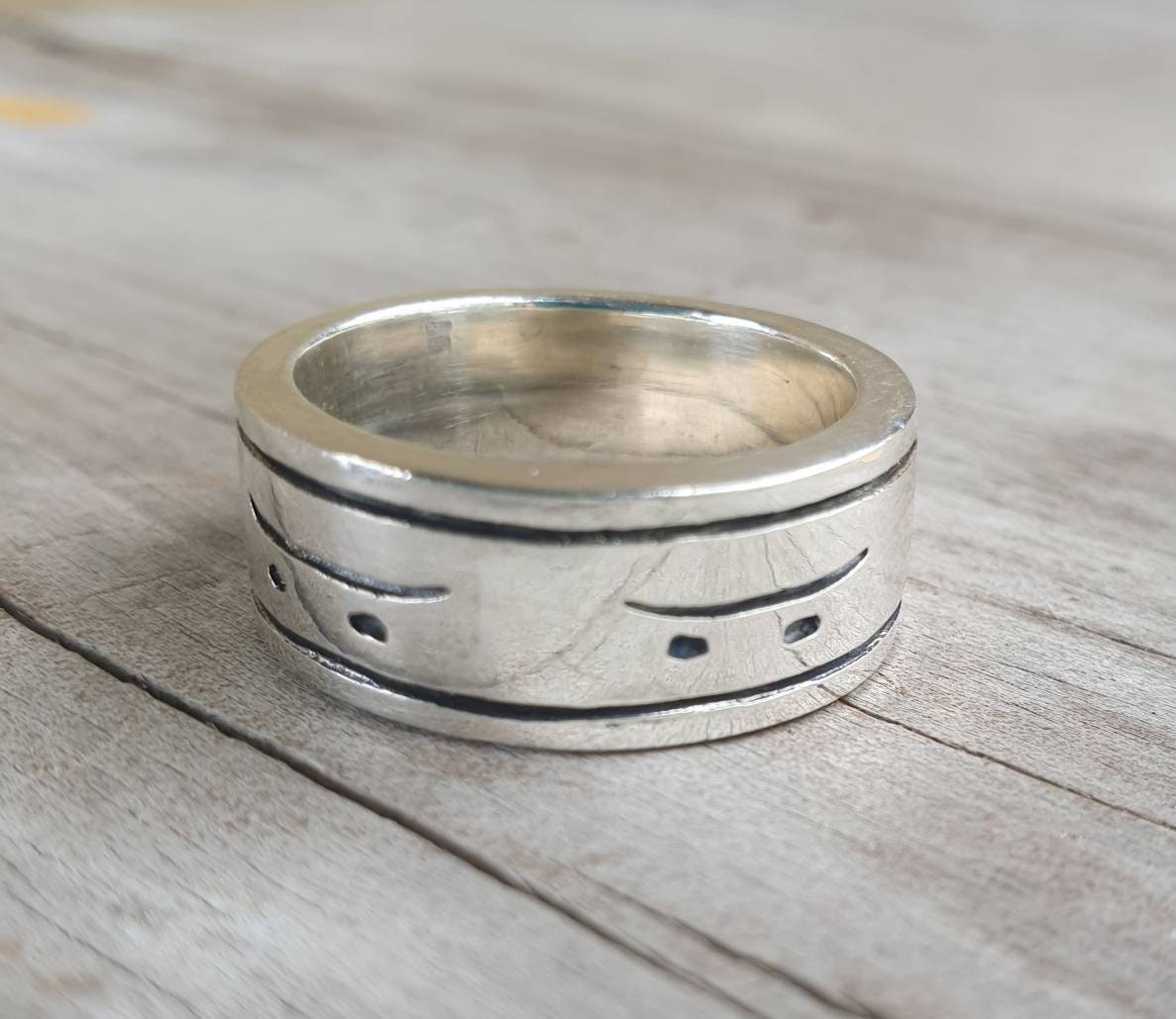 Skater ringsterling silver skate board rider ringskater Etsy