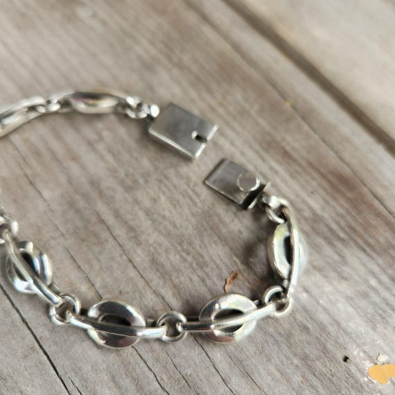 Solid silver bracelet,sterling silver,handmade,un… - image 5