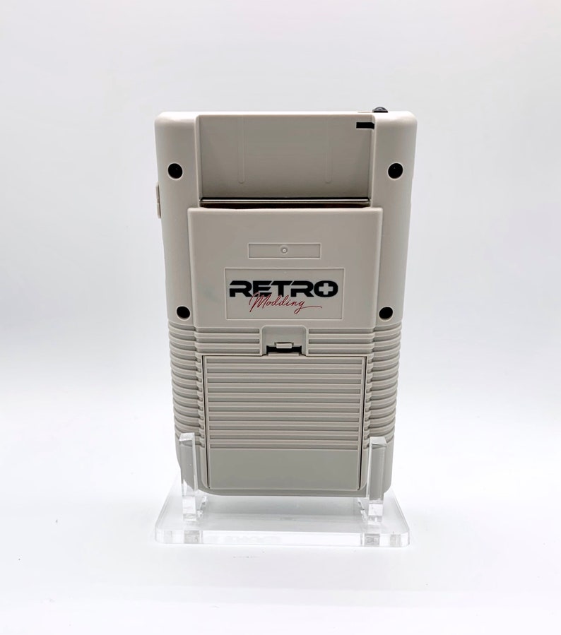 NES Theme Original Game Boy With Backlight Rainbow IPS V3 LCD Screen With 8 Color Modes & Brightness Adjustment. New exterior shell buttons and glass screen.  Protective case and surprise game included as free gifts.