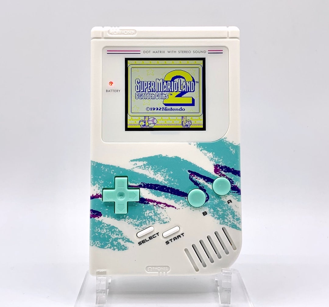 Original Gameboy IPS Backlight LCD Screen With 8 Color Modes ...