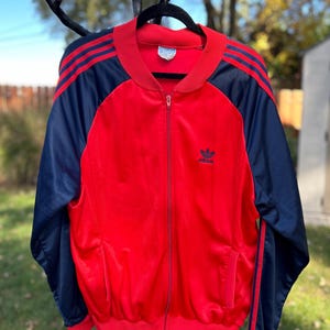 80s Adidas Jacket - Etsy 80s Adidas Jacket - Etsy
