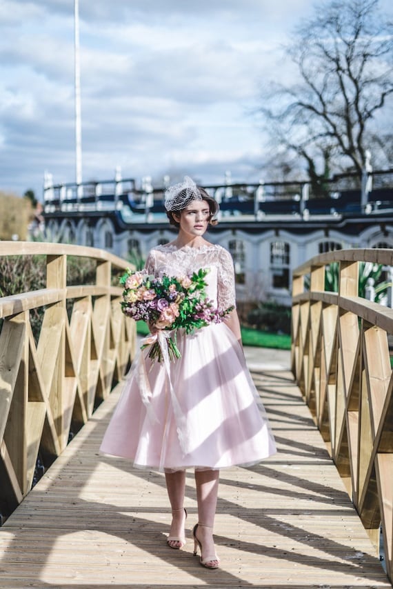 50s bridal dress