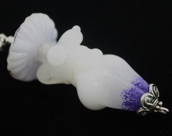 Ciondolo Magic Mama, Signora Fungo, Dea Fungo, Ciondolo Dea, Ciondolo Fungo in Vetro Lampwork, Gioielli Stravaganti, Perline di Vetro, OOAK