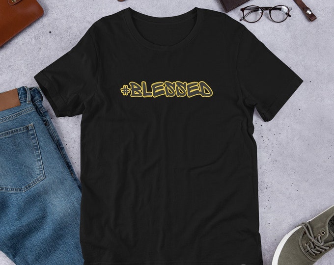 1 #Blessed Christian T-Shirt, Christian T-shirt, Christian T-shirt, Christian Apparel, Christian Gift, Teen Christian