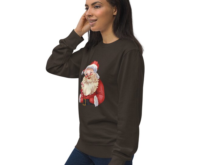Christmas Santa Shirt, Retro Santa Sweatshirt Christmas Gift Retro Christmas Shirt, Christmas Shirt For Women, Gift For Women, Santa Shirt