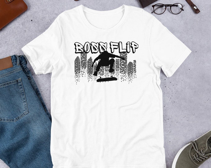 Boss Flip Skateboarding T-shirt