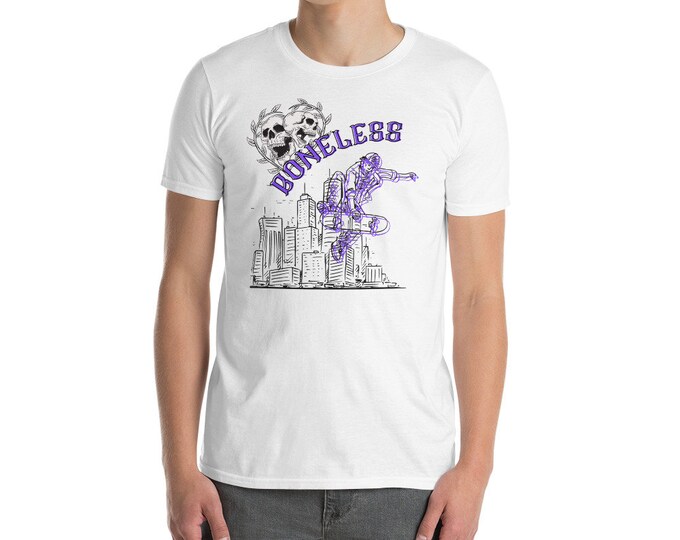 Boneless Skateboarding Shirt, Skateboarding Skeleton Boneless T-Shirt, Retro Fall Skateboarding Shirt, Skateboarding Gift