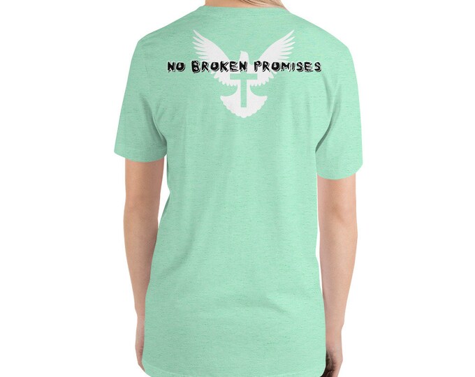 No Broken Promises Christian T-Shirt- Christian Shirt- Christian Top- Faith T-shirt- Church Shirt- Unisex- Christian Gift