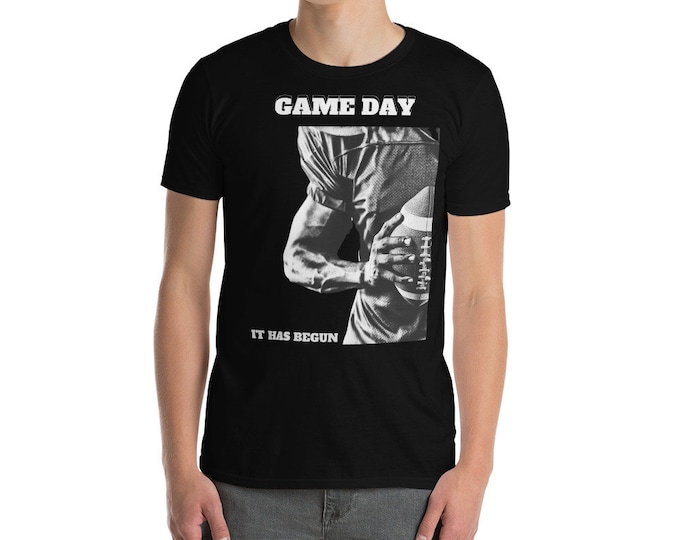 Game Day It Has Begun Football T-Shirt, Football Season, Football Shirt, Tailgating Swag, Football Gift, Father's Day Gift, Sports