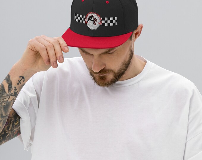 You Don't Need A Cape to Fly BMX Snap Back Hat, BMX Apparel, BMX Hat, Cycling Hat, Mtb Hat, Bmx Cap, Cycling Gear, Cycling Gift, Bmx Gift