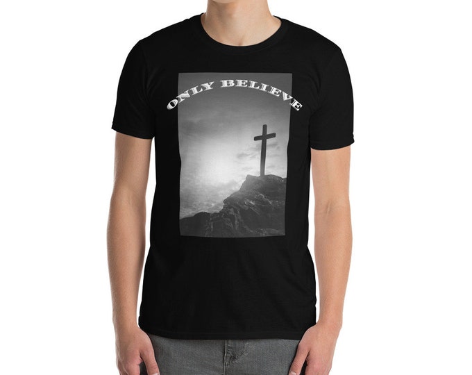 Only Believe Christian T-Shirt, Faith Shirt, Hope Shirt, Christian Gift, Faith Gift, Christian Teen T-Shirt, Faith T-Shirt, Christian Tee