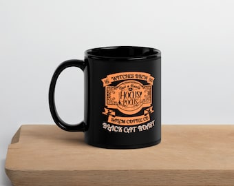 Witches Brew Halloween Ceramic Coffee Cup, Salem Coffee Co Coffee Mug, Halloween Coffee Cup, Tea Cup, Hot Drink Mug, Just Some Hocus Pocus
