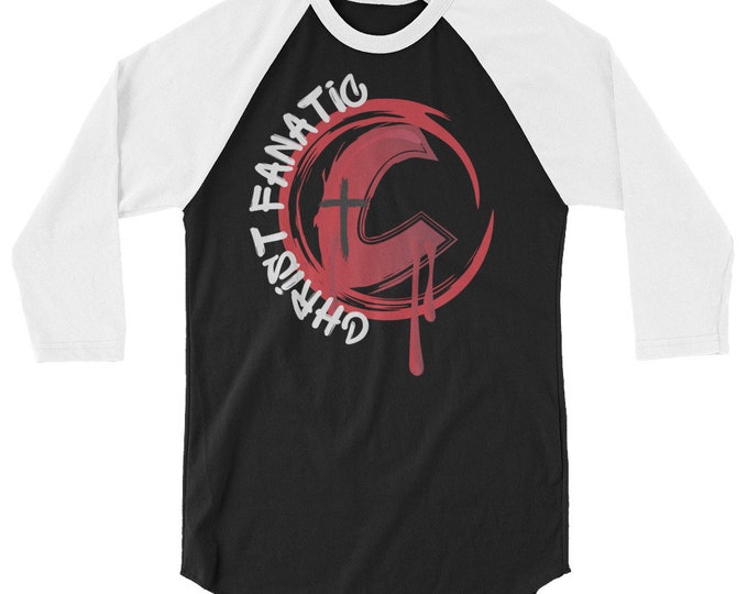 Christ Fanatic Christian T-Shirt, Christian T-Shirt, Christian Apparel, Christian Gift, Teen Christian