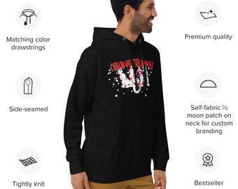 Chilling With the Snowmies Christmas Hoodies, Christmas Hoodie, Snowman Hoodie, Christmas Hoodie, Holiday Hoodie, Graphic Pullover,