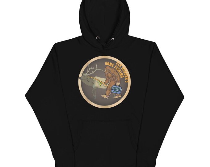 The Elk Herder's Gone Fishing Hunting Hoodie