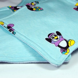 Penquin Wash Cloth -4 Dish Cloth - Baby Wipe - Cleaning Cloth- Dust Cloth 4 Thirsty Layers And OH so Soft 7 1/4 Square