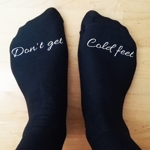 One Day Only 15 00 Sale Cold Feet Socks Don T Get Cold Etsy