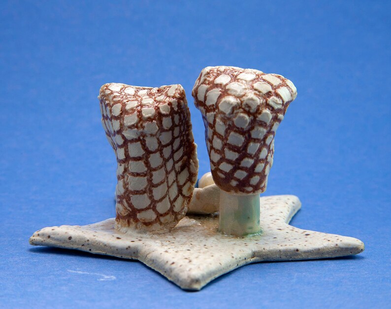 Handcrafted handbuilt MINI Ceramic Nativity