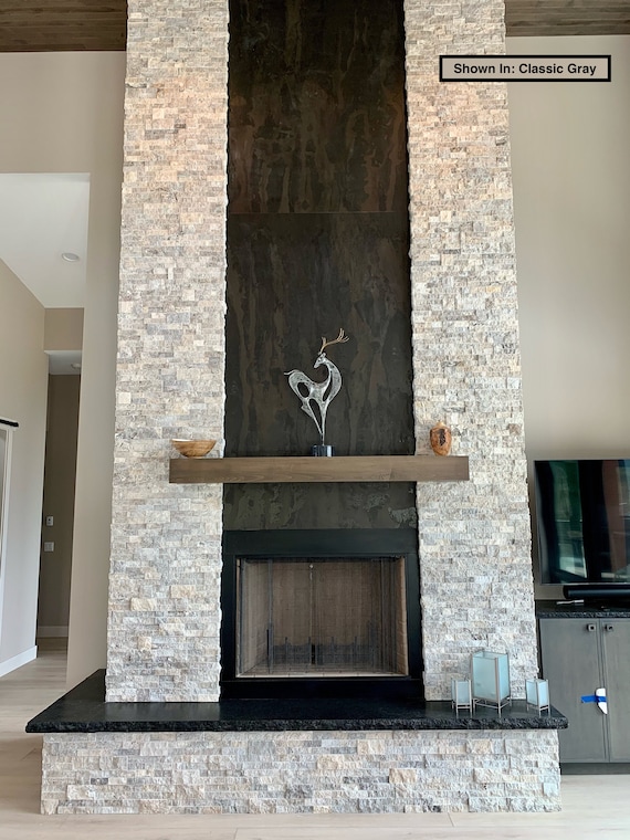 Modern/mid-century Maple Wood Beam Mantel Fireplace Mantel - Etsy