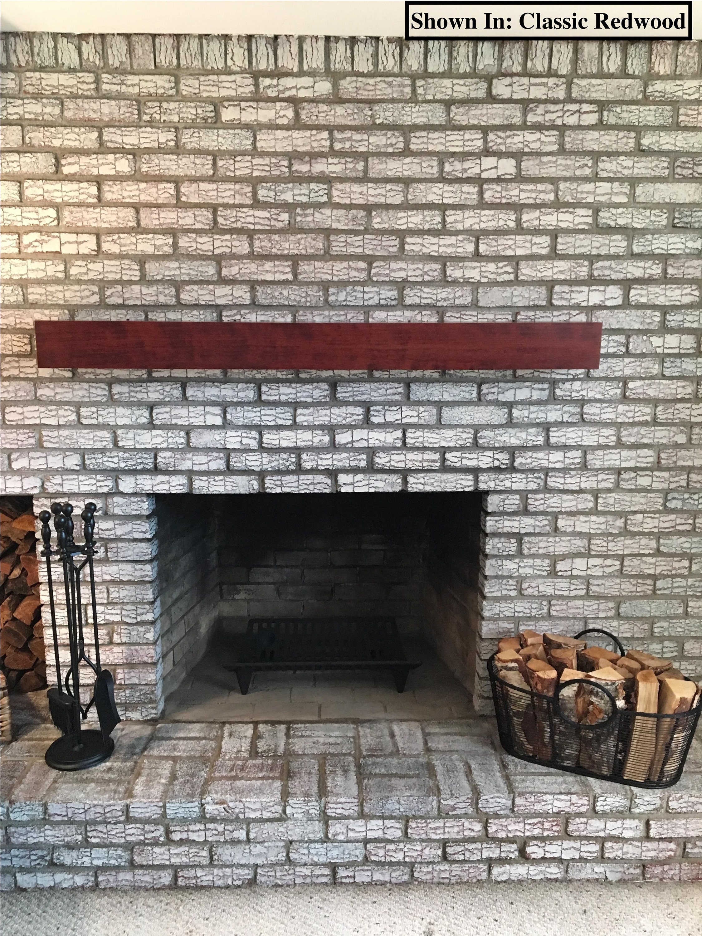 Revestimiento de chimenea moderno con vigas de cerezo, Revestimiento de  chimenea - Etsy México, image size:2250x3000