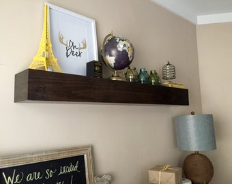 Small floating shelf.