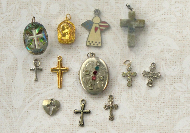 Collection of Vintage Religious Jewelry