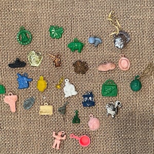 Cracker Jack Gumball Machine Charm Collection