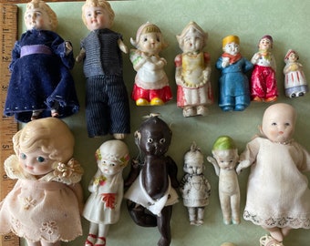 Antique and Vintage Miniature Dolls (CHOICE)