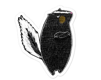 Peeved Skunk Sticker