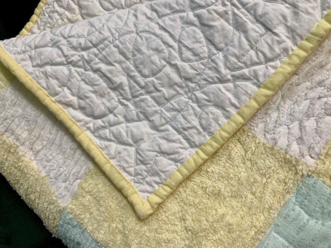 Vintage Chenille Quilt Etsy