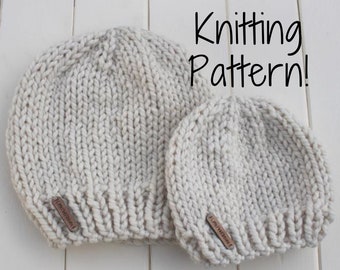 baby boy cable knit hat