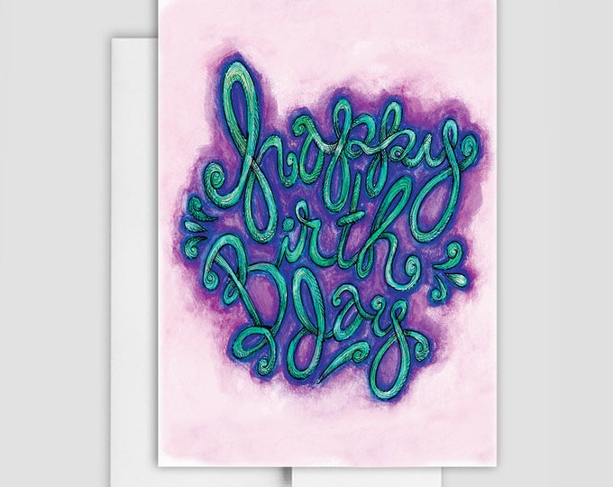 GRAFFITI BIRTHDAY CARD City Birthday Card Birthday Graffiti Greeting ...