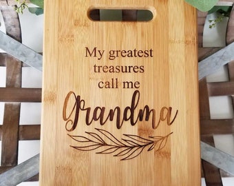 Mijn grootste schatten snijplank, oma cadeau, keuken decor