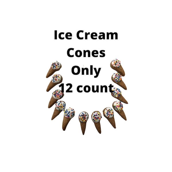 Extra Birthday Cones (1 dozen)