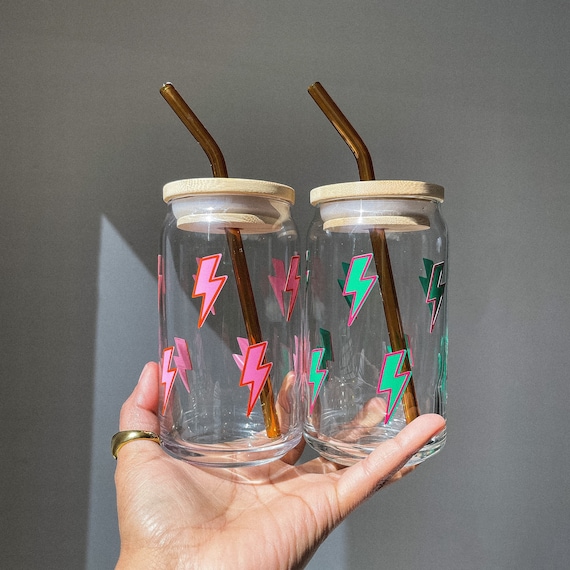 Iced Coffee & Cats Can Glass, Aesthetic Animal Cup, Beer Glass Cans,  Minimalist - Yahoo Shopping