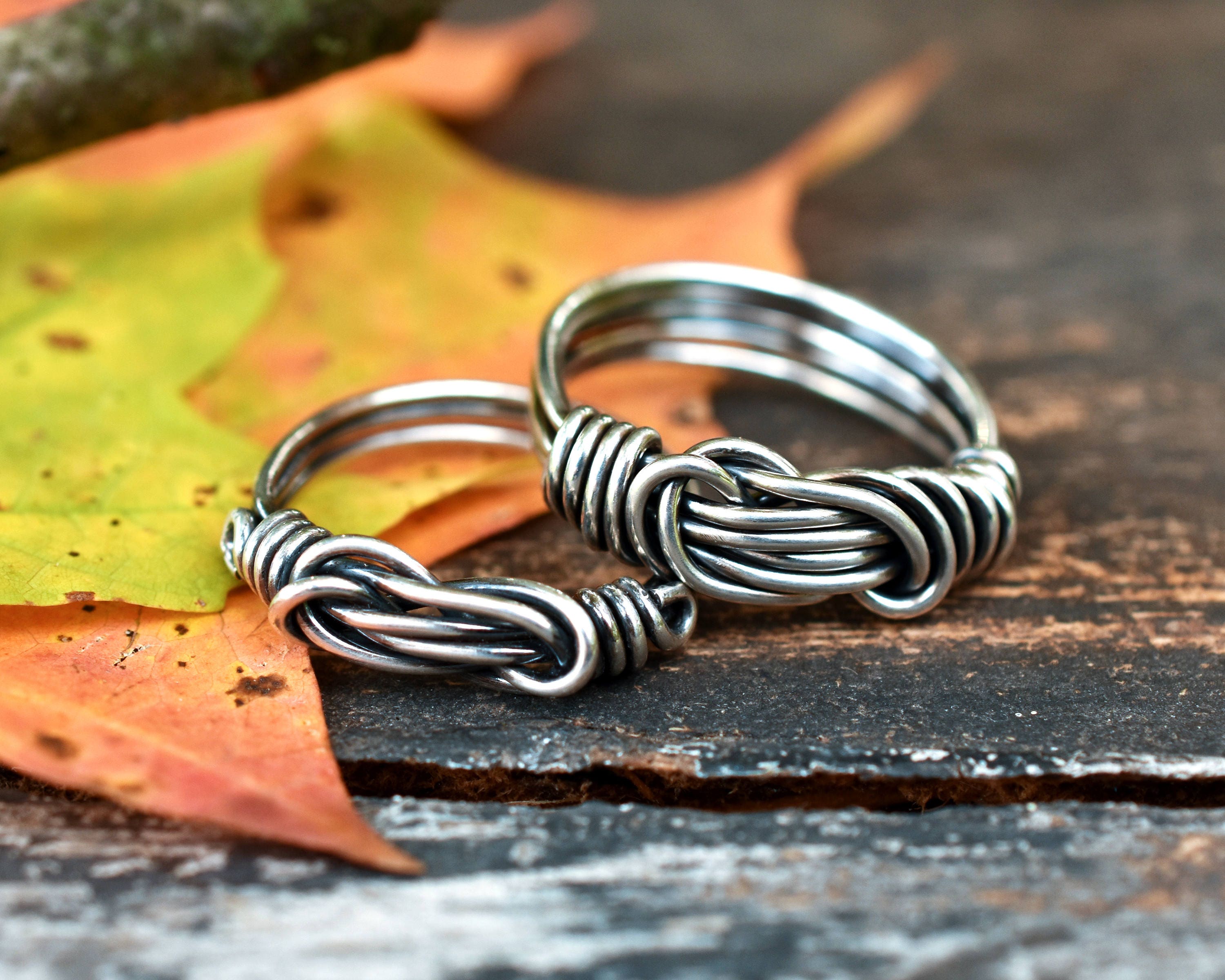 His and Her Promise Rings Commitment Gift for Him and Her | Etsy