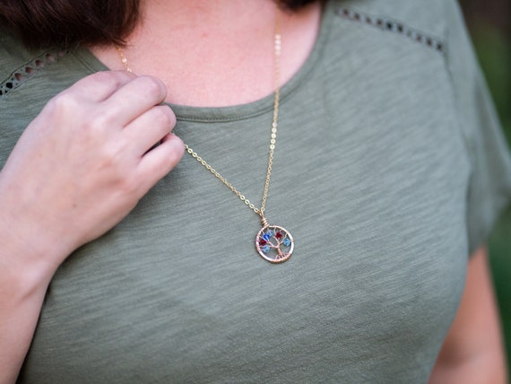 Grandchildren necklace on sale