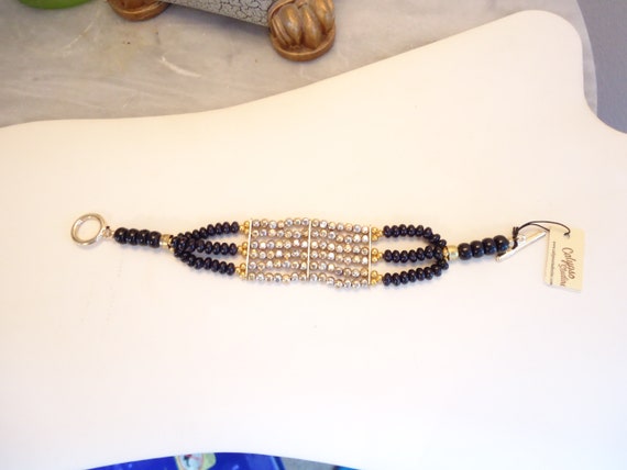 Vintage Multi-Strand Calypso Studios Bracelet Wit… - image 7