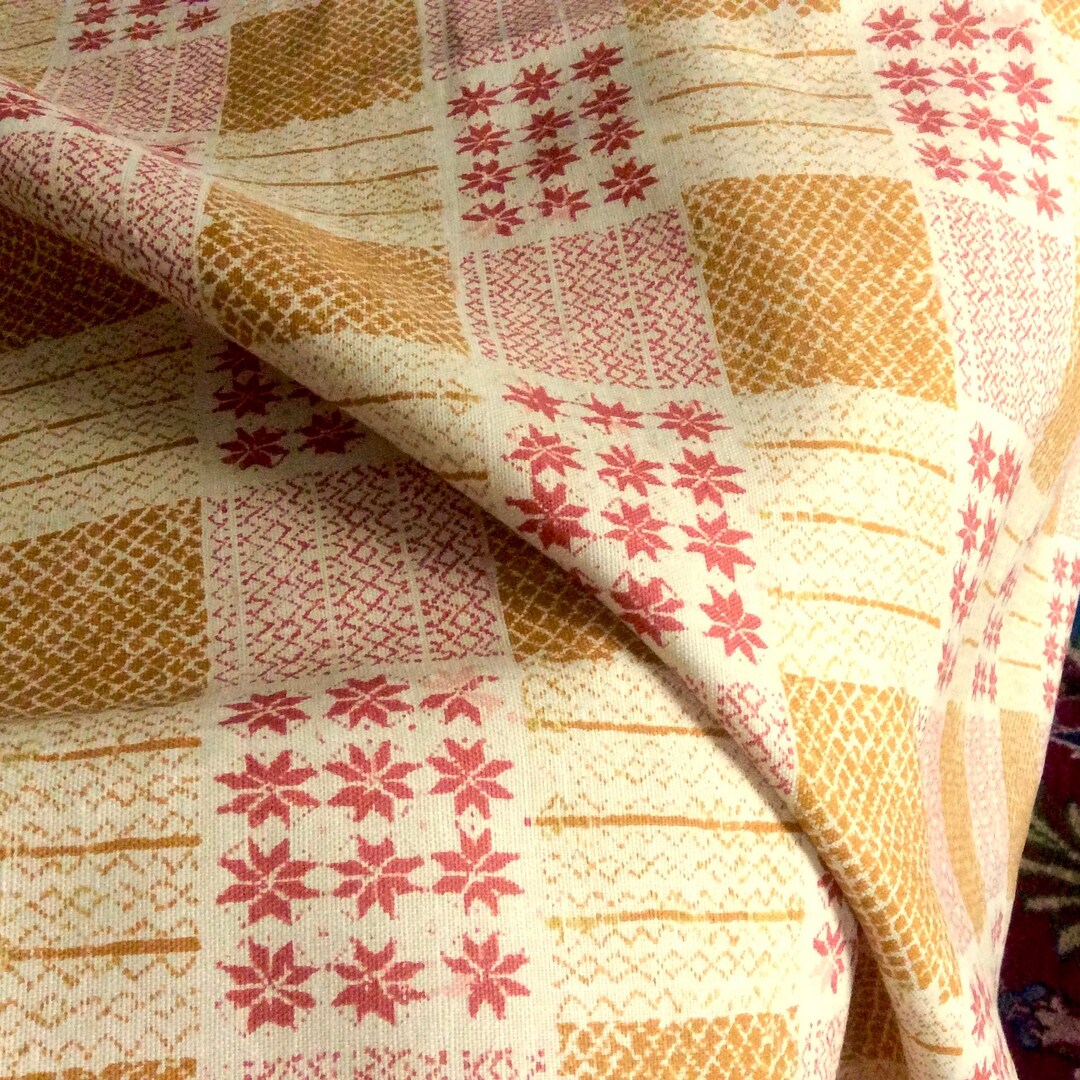2 Plus Yards Linen Schumacher Fabric Pioneer Sarape, Southwest Colors ...