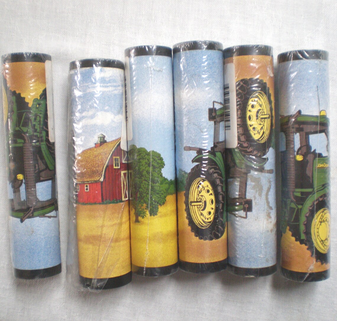 6 Rolls John Deere Tractor Wallpaper Border Etsy