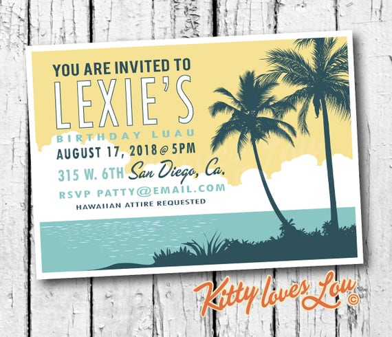 Lou Out Party Invitations 10
