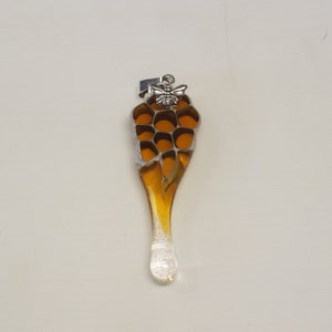 Honeycomb Jewelry ~ Honeycomb Pendant ~ Beekeeping