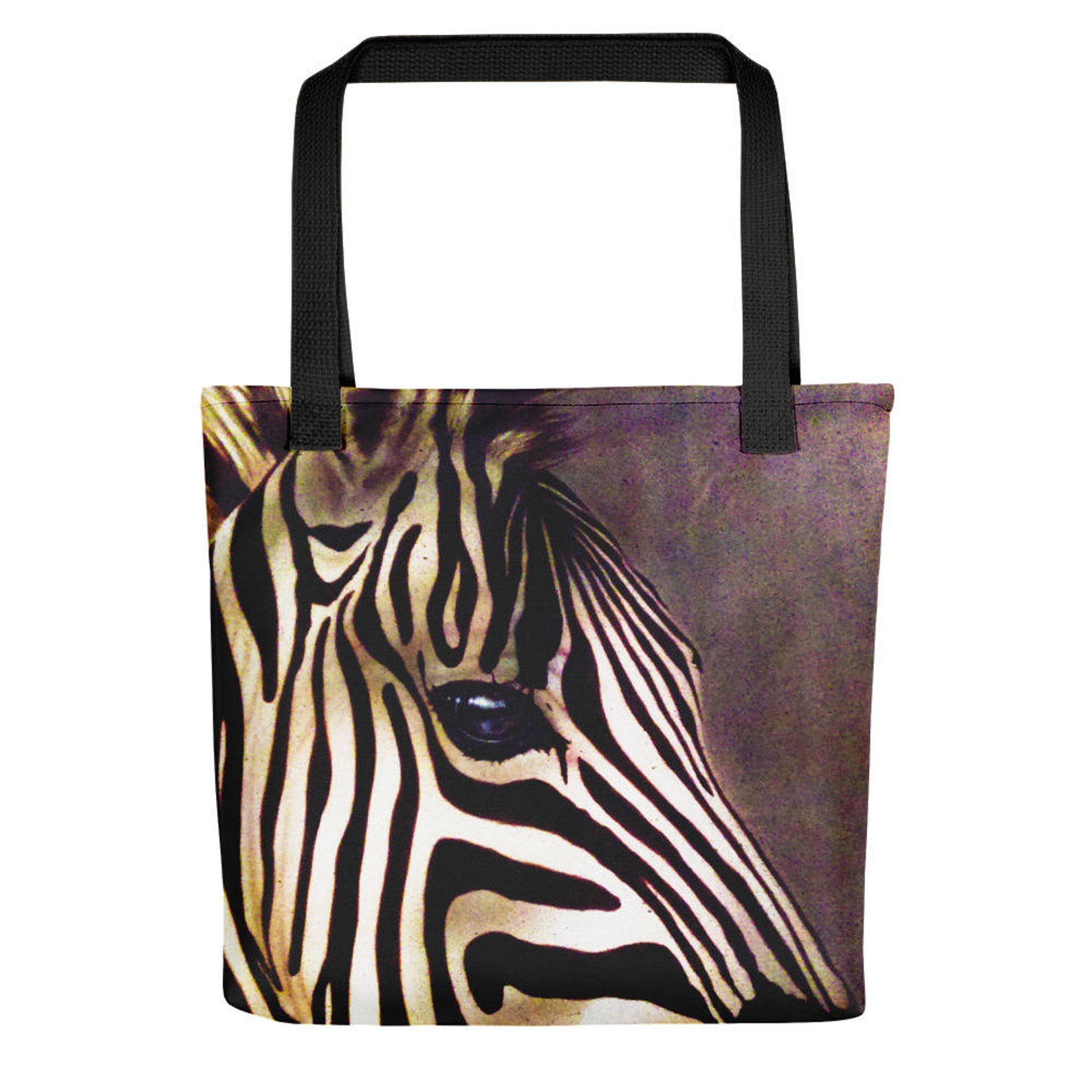 Zebra Tote Bag Fashion Tote Bag Beach Tote Travel Tote. Etsy UK